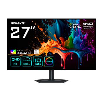 GIGABYTE (27") Oled Qhd Gaming Monitor  (MO27Q28G)