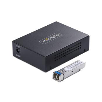 STARTECH Gigabit SM LC Fiber Media Converter 20km (MCM1110SMLC20)