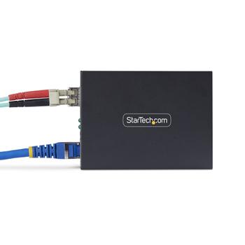 STARTECH Gigabit SM LC Fiber Media Converter 20km (MCM1110SMLC20)