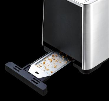 TEFAL Equinox TT420D 7 2 skive(r) Sort, Rustfrit stål (TT420D30)