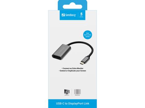 SANDBERG USB-C to DisplayPort Link (136-19)