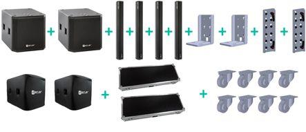 ECLER LABI1PACK12 x LABI1-SB18p4 x (CLABI1PACK1)