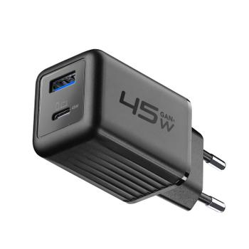 CELLULAR LINE CL Multipower Micro 45W GaN (ACHUSBGAN2PD45WK)