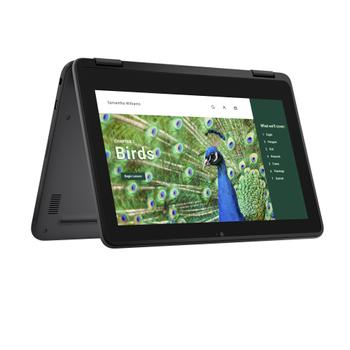 DELL CHROMEBOOK 3120 4GB 64GB EMMC 11.6IN HD+ TOUCH 2IN1 65W C TNBK (W7VY7)