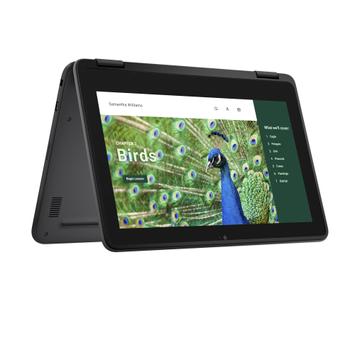 DELL CHROMEBOOK 3120 4GB 64GB EMMC 11.6IN HD+ TOUCH 2IN1 65W C TNBK (W7VY7)