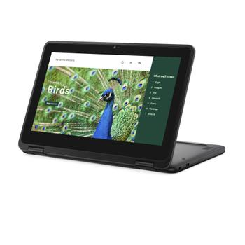 DELL CHROMEBOOK 3120 4GB 64GB EMMC 11.6IN HD+ TOUCH 2IN1 65W C TNBK (W7VY7)