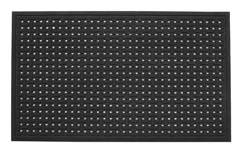 KENSON Nitrile workstation mat 86x143 cm, black (KAS3939L)