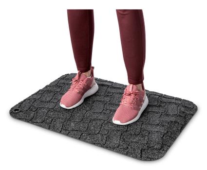 KENSON Workstation mat, grey fabric (KAS3737)