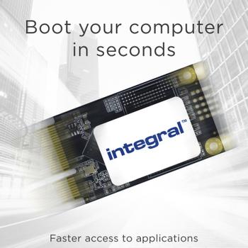 INTEGRAL MSATA SSD - 128GB - 6GB/S, (INSSD128GMSA)