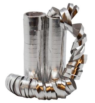 JOKER Dekor JOKER serpentiner 4m sølv (2) (79624)