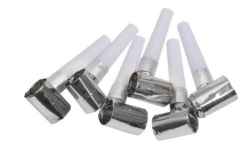 JOKER Partyblåse JOKER sølv (6) (11 SIL)