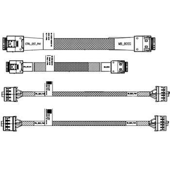 DELL BOSS N1 Cables for R7625 Customer Install (470-BCBR)