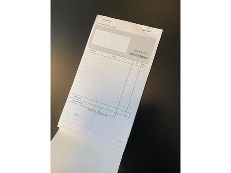 EMO Kvitteringsblokk EMO 10,2x15 2ex selvkop (272046*10)