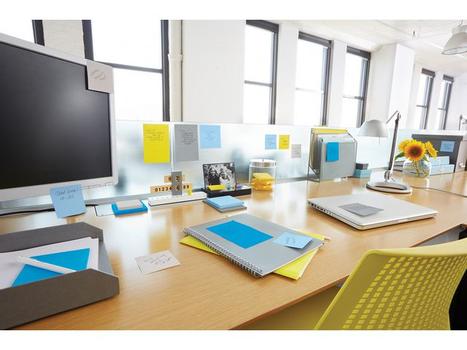 POST-IT Notatkube POST-IT 76x76 ass blå/hvit (2028B)