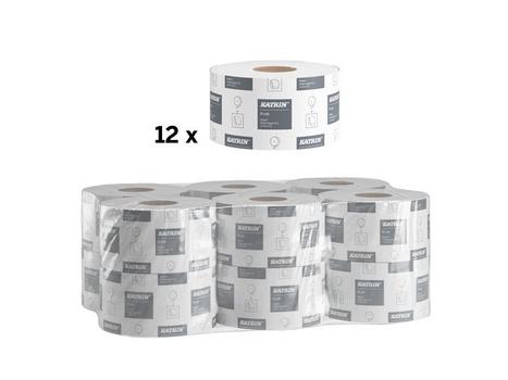 KATRIN Toalettpapir Plus G S 2L 160m(12) (10892)