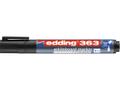 EDDING Whiteboardpenn EDDING 363 skrå sort (4-363001*10)
