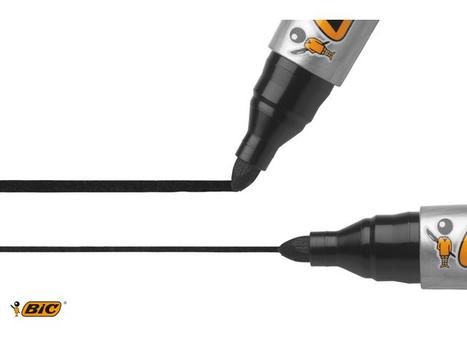 BIC Merkepenn BIC Marking 2000 rund sort (820915*12)