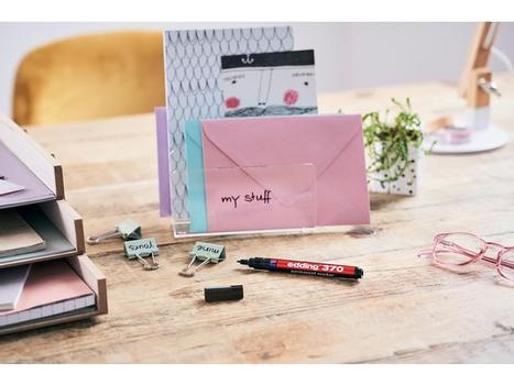 EDDING Merkepenn EDDING 370 rund sort (4-370001*10)