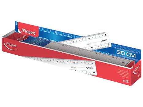 MAPED Linjal MAPED plast 30 cm (146119 4)