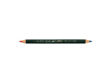 FABER-CASTELL Fargeblyant FABER-CASTELL tykk rød/blå (117500 (873)*12)
