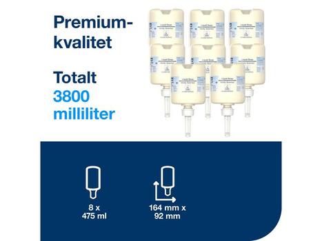 TORK Sæbe Mild Tork Premium S2 475ml Krt/8 (420502)