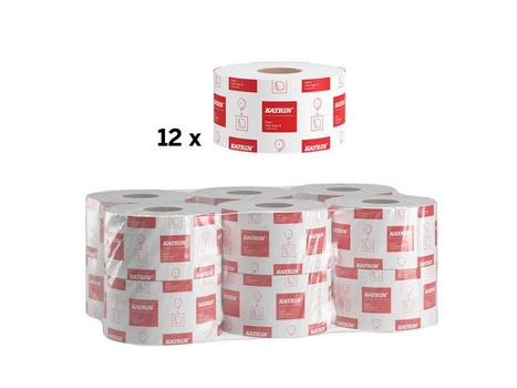 KATRIN Toalettpapir KATRIN resirk.Gig S 1L 265m (117873*12)