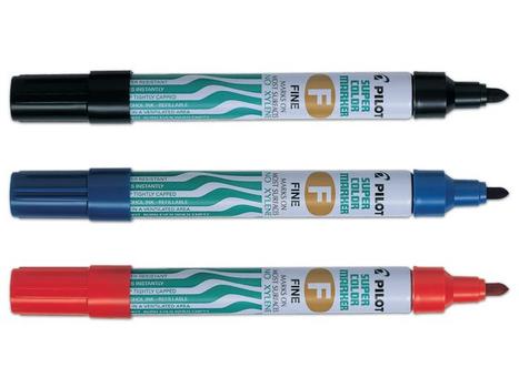 PILOT Marker Super Color rund 1,0mm blå (SCA-F-L*12)