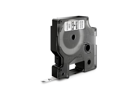 DYMO D1 Label Tape 6mmx7m Black on White - S0720780 (S0720780)