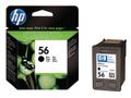 HP Original HP 56-blækpatron,  sort (C6656AE)