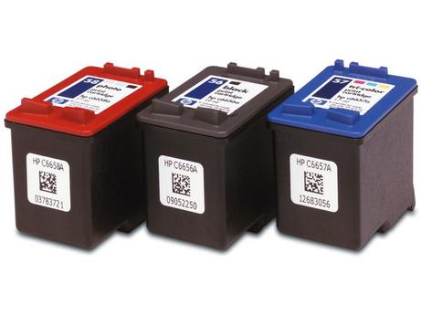 HP 57 - 17 ml - farge (cyan, magenta, gul) - original - blekkpatron - for Officejet 41XX, 42XX, 5605; Photosmart 14X, 71XX, 73XX, 7960; psc 1110, 12XX, 13XX (c6657ae)