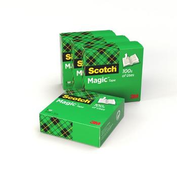 SCOTCH Tape SCOTCH Magic 810 19mmx33m (4) (8104PK)