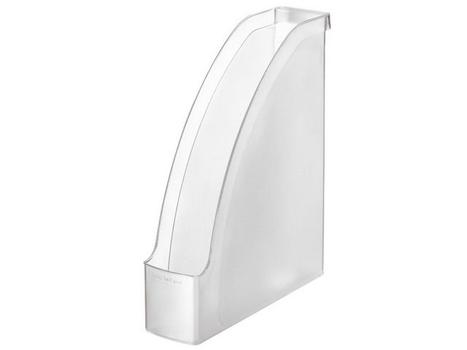 LEITZ Plus Tijdschriftencassette 2476 A4 Transparant Ijzig 7,8 x 27,8 x 30,8 cm (24760003)