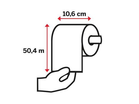 KATRIN Toalettpapir KATRIN Plus 360 2L 50m(6) (181003*7)