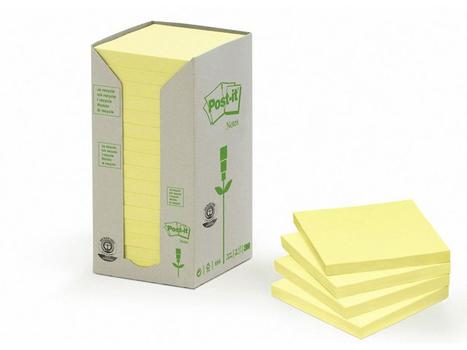 POST-IT Notatblokk POST-IT 76x76 Resirk CY(16) (FT-5101-1034-7)