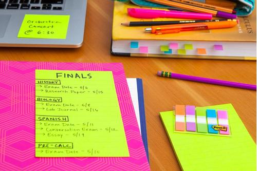 POST-IT Notatblokk POST-IT SSN 102x152lin ass(3) (70-0714-9445-7)