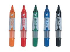 PILOT Whiteboardpenn PILOT V-Board M rund sort