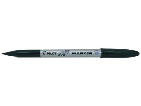 PILOT Merkepenn PILOT Begreen CD/DVD EF sort (SCA-EFCD-BG-B*10)