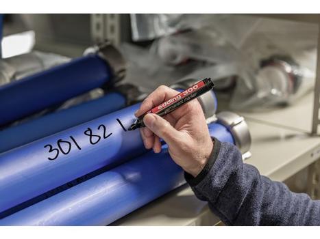 EDDING Merkepenn EDDING 300 rund rød (4-300002*10)