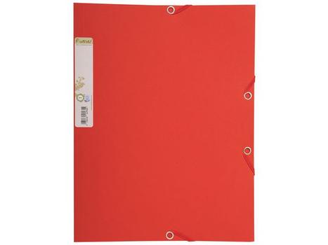 EXACOMPTA Strikkmappe EXACOMPTA FOREVER A4 rød (56985E*25)