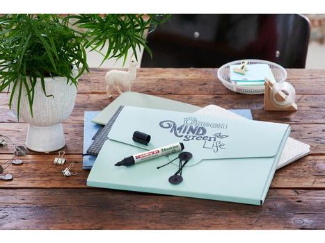 EDDING 21 EcoLine Permanent Marker Bullet Tip 1.5-3mm Line Black (Pack 10) - 4-21001 (4-21001)