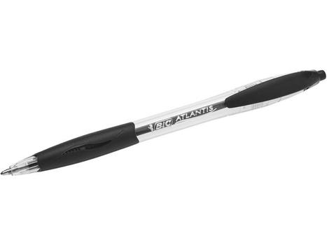 BIC Atlantis kuglepen 0,32mm sort (8871321*12)