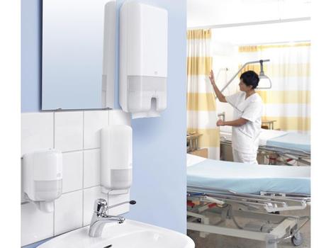 TORK Dispenser Tork Xpress H2 Hvid Multifold 444x302x102mm (552000)