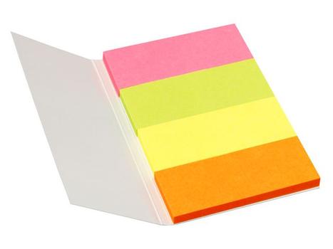 OEM Bokmerke INFO 20x50mm 4 farger (5670-39)