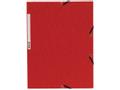 EXACOMPTA Strikkmappe EXACOMPTA A4 3 kl 355g rød (55305E*10)
