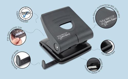 OEM Hullemaskin RAPESCO 2H 30 ark sort (PF827PB2)