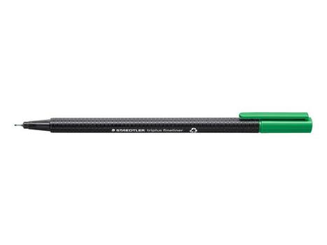 STAEDTLER Fiberpenn STAEDTLER Triplus 0,3mm grønn (334-5*10)