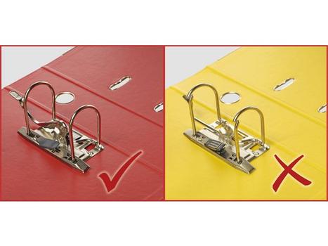 ESSELTE Brevordner ESSELTE No1 A4 75mm sk. gul (811310*10)