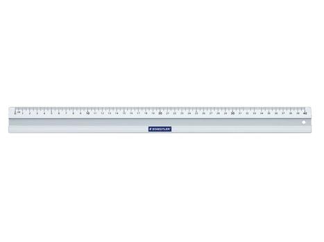 STAEDTLER Liniaal Aluminium Zilver 40 cm 56340 (563 40)