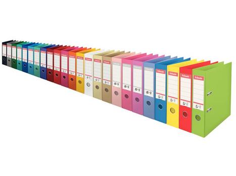 ESSELTE Brevordner ESSELTE No1 A4 75mm sk. gul (811310*10)