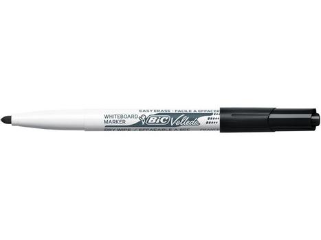 BIC Whiteboardpenn BIC Velleda 1741 rundsort (9581711*12)